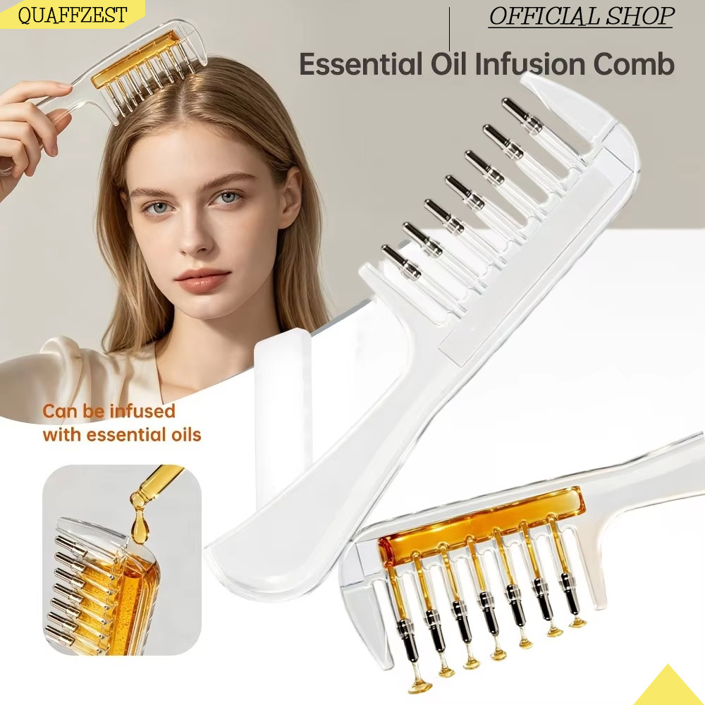 Root Stimulator Liquid - Przenośny przezroczysty grzebień do aplikacji płynów