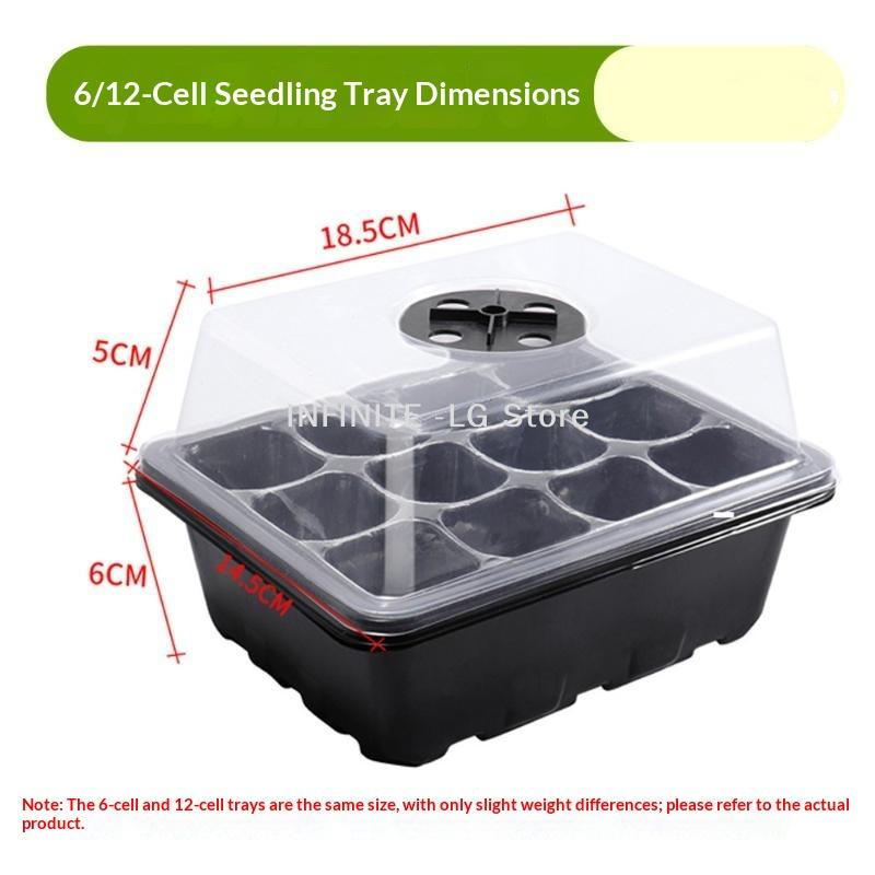 Humidity Dome Kit - Taca do wysiewu nasion z 6/12